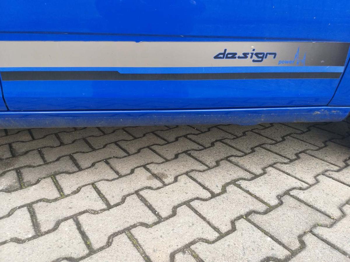 Skoda Fabia 2 5J original Tür vorn rechts 4590 Dynamic Blau Bj.2009